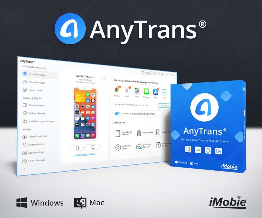 for ipod download AnyTrans iOS 8.9.5.20230727