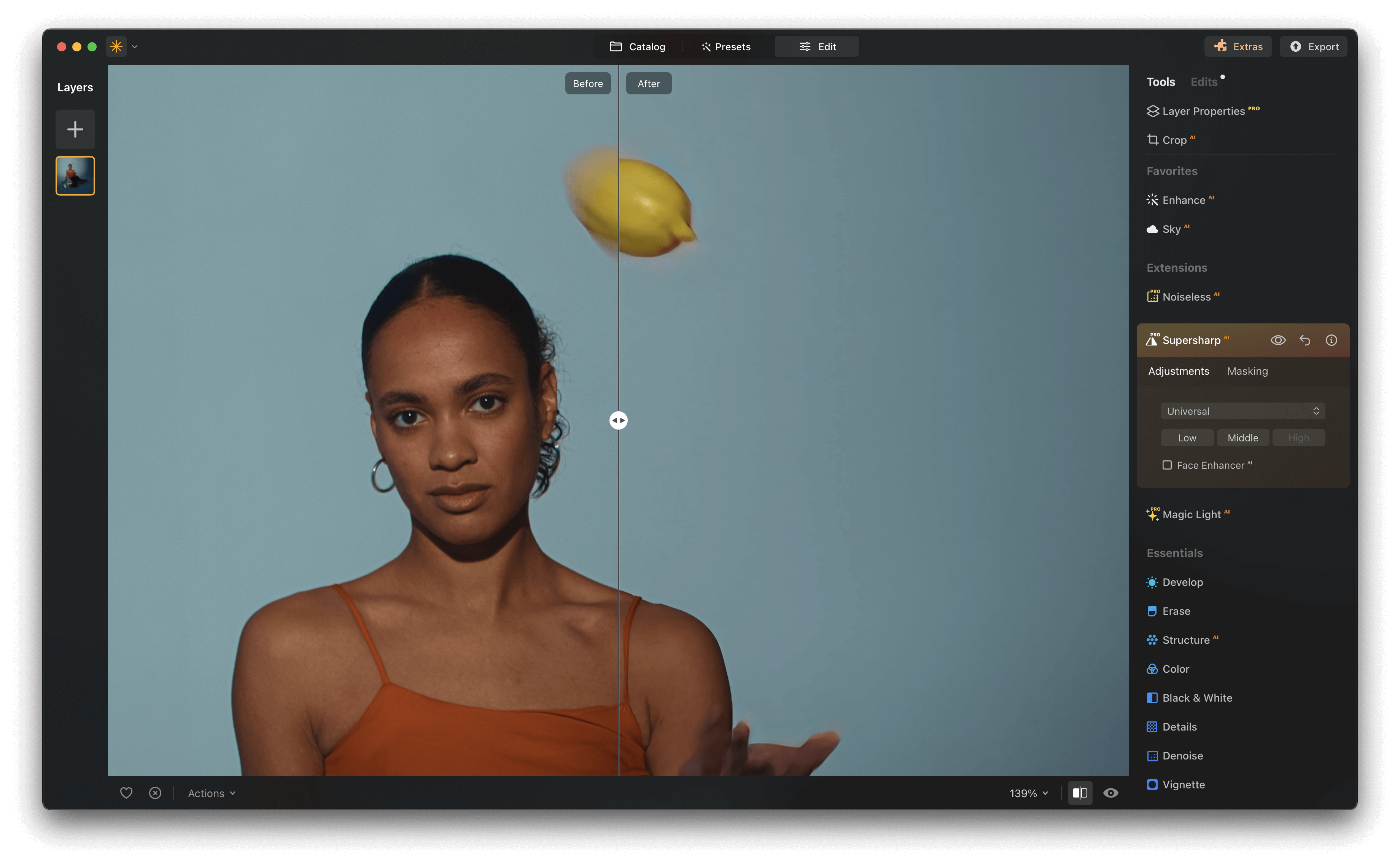 Skylum Luminar Neo - Super sharp