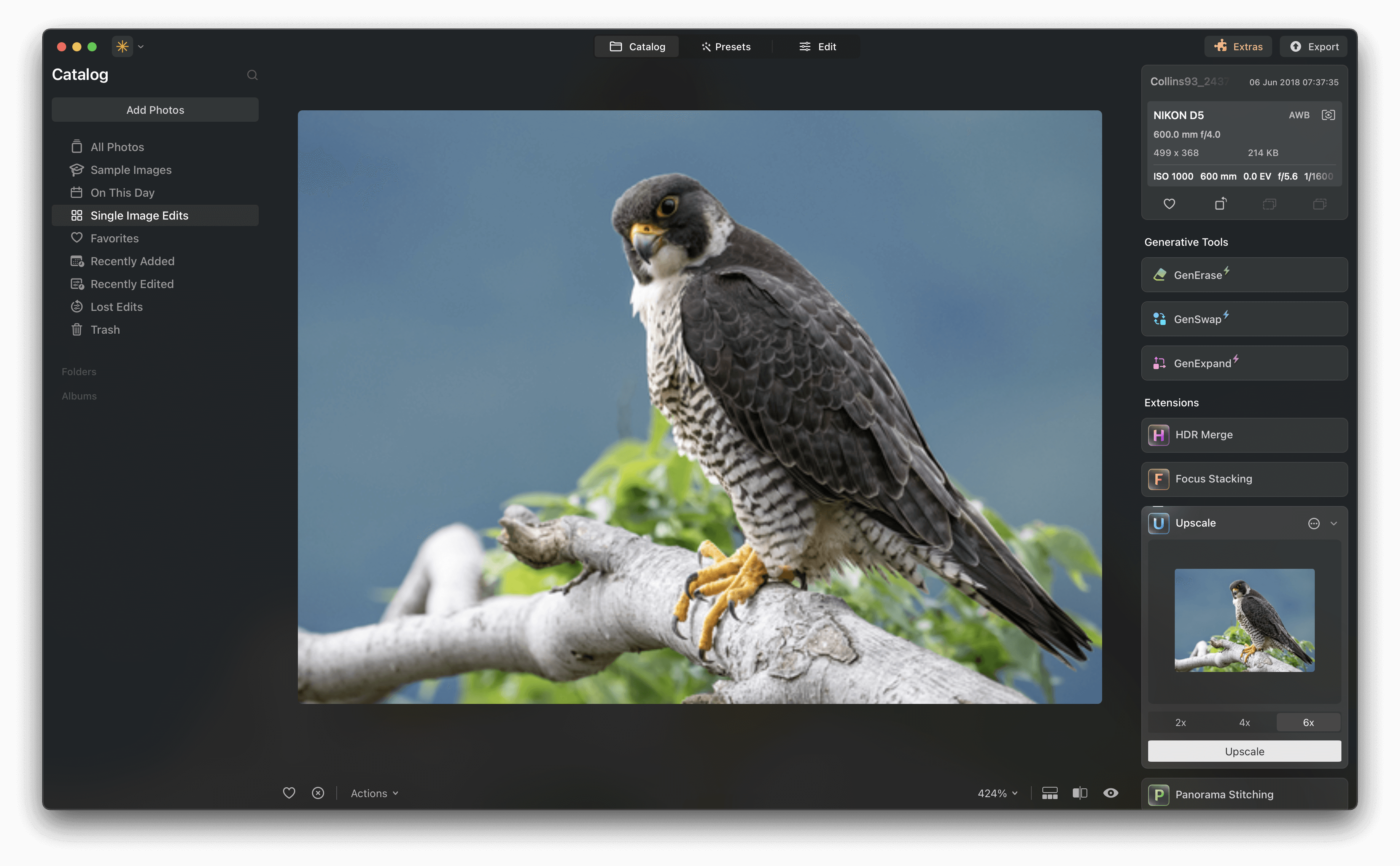 Skylum Luminar Neo - Upscale