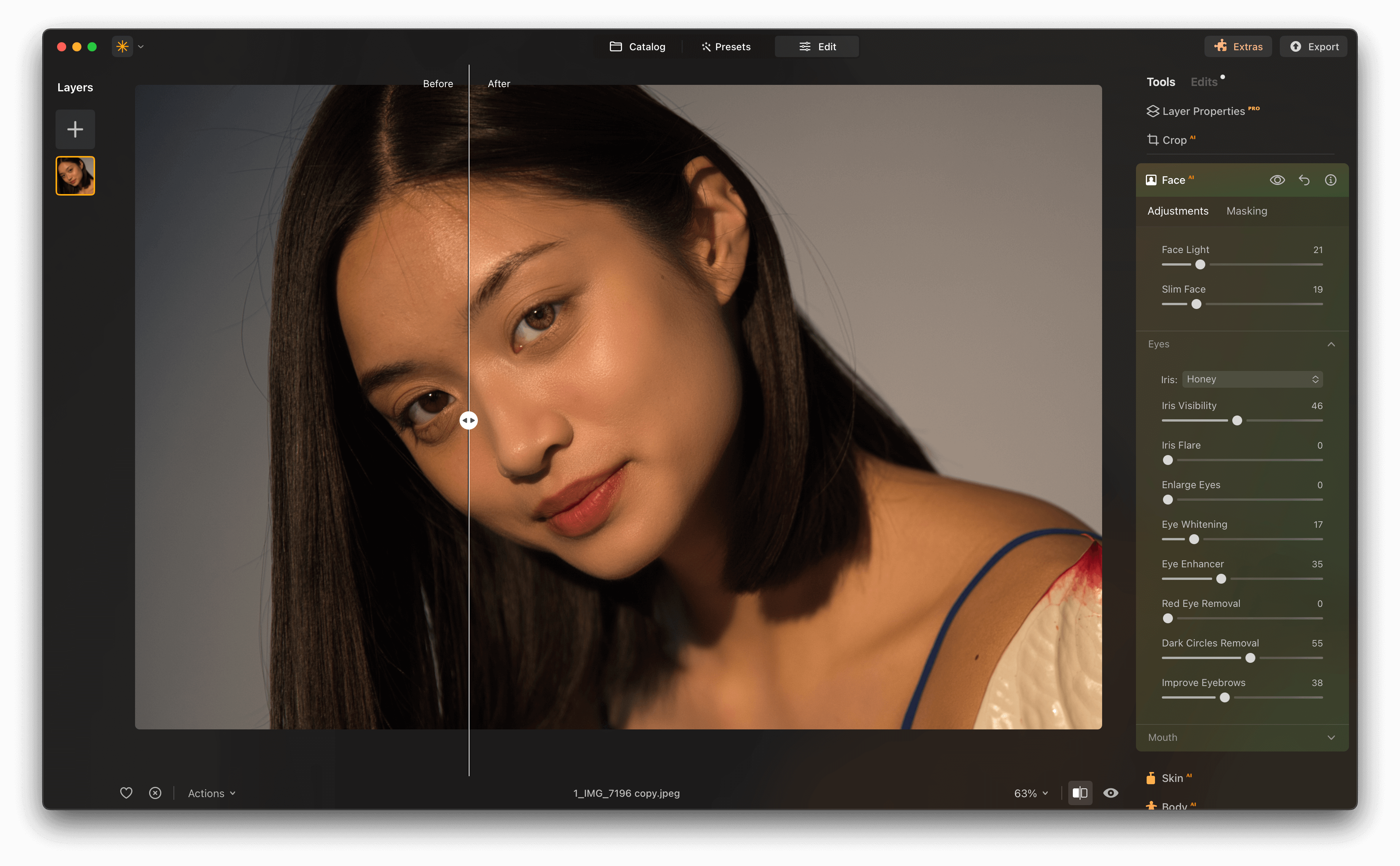 Skylum Luminar Neo - Portrait