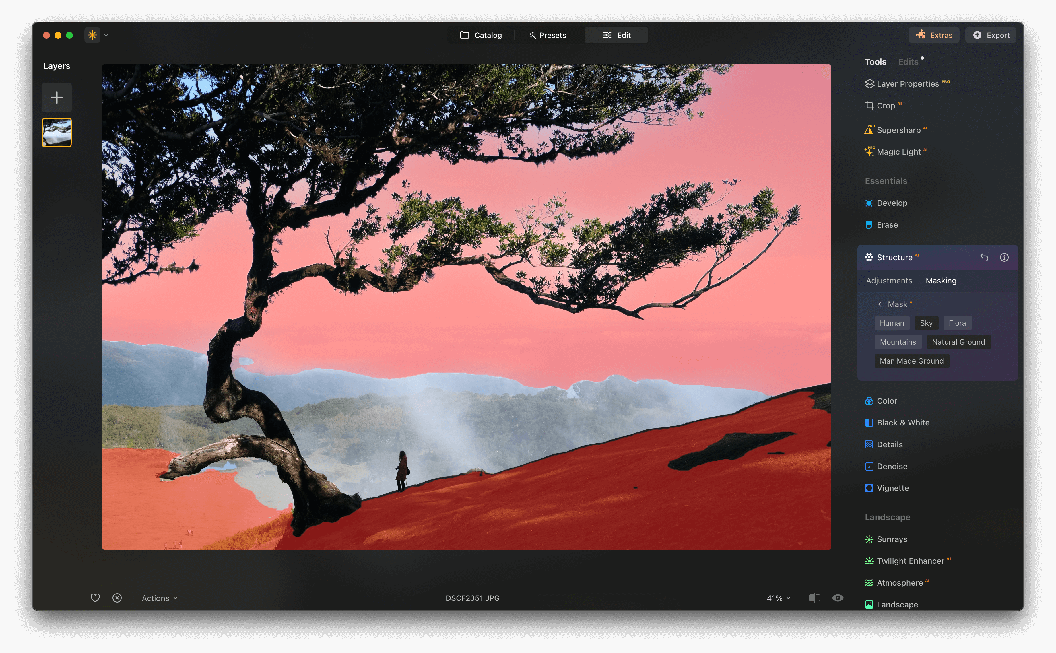 Skylum Luminar Neo - Masking