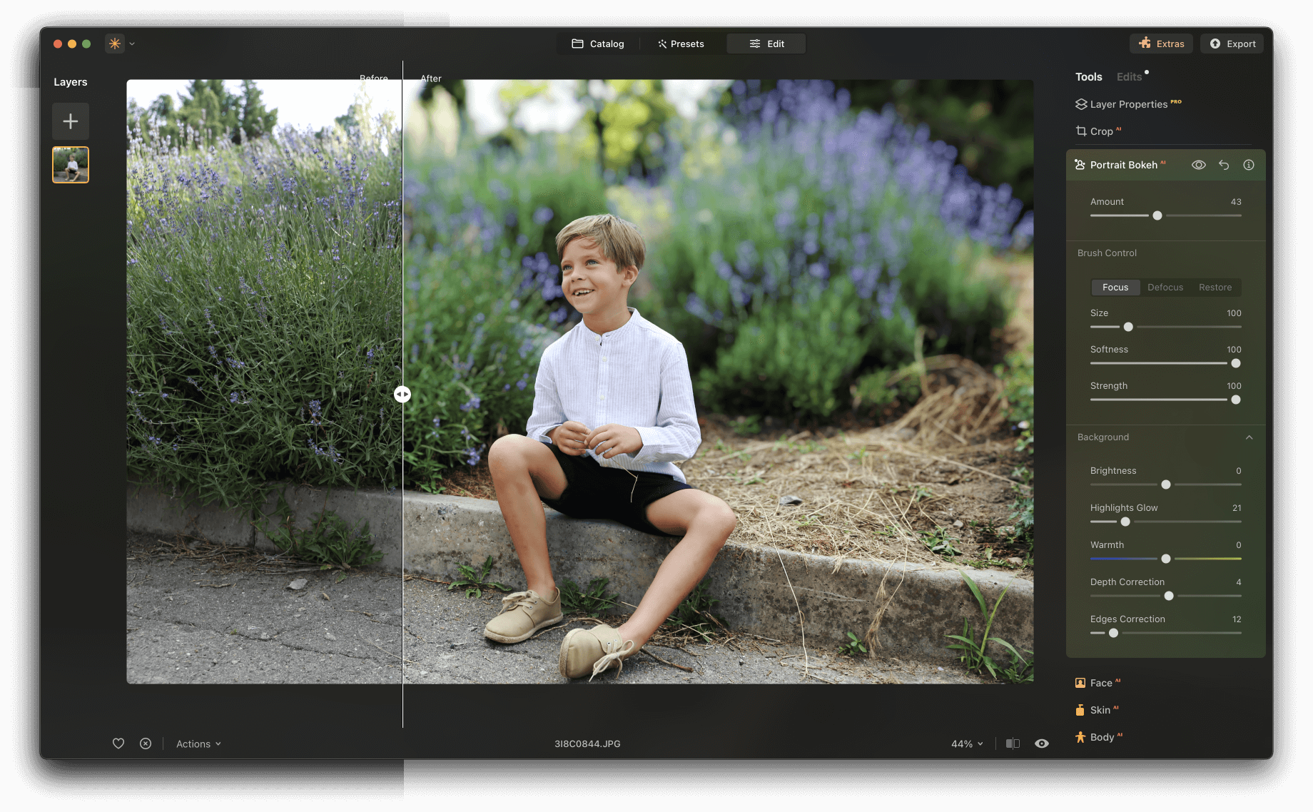 Skylum Luminar Neo - Bokeh