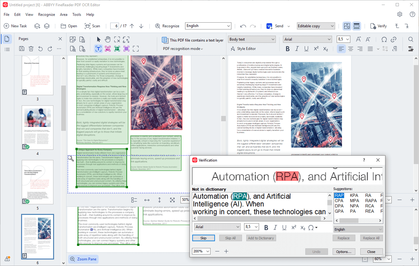 FineReader PDF 16 - Advanced document conversion