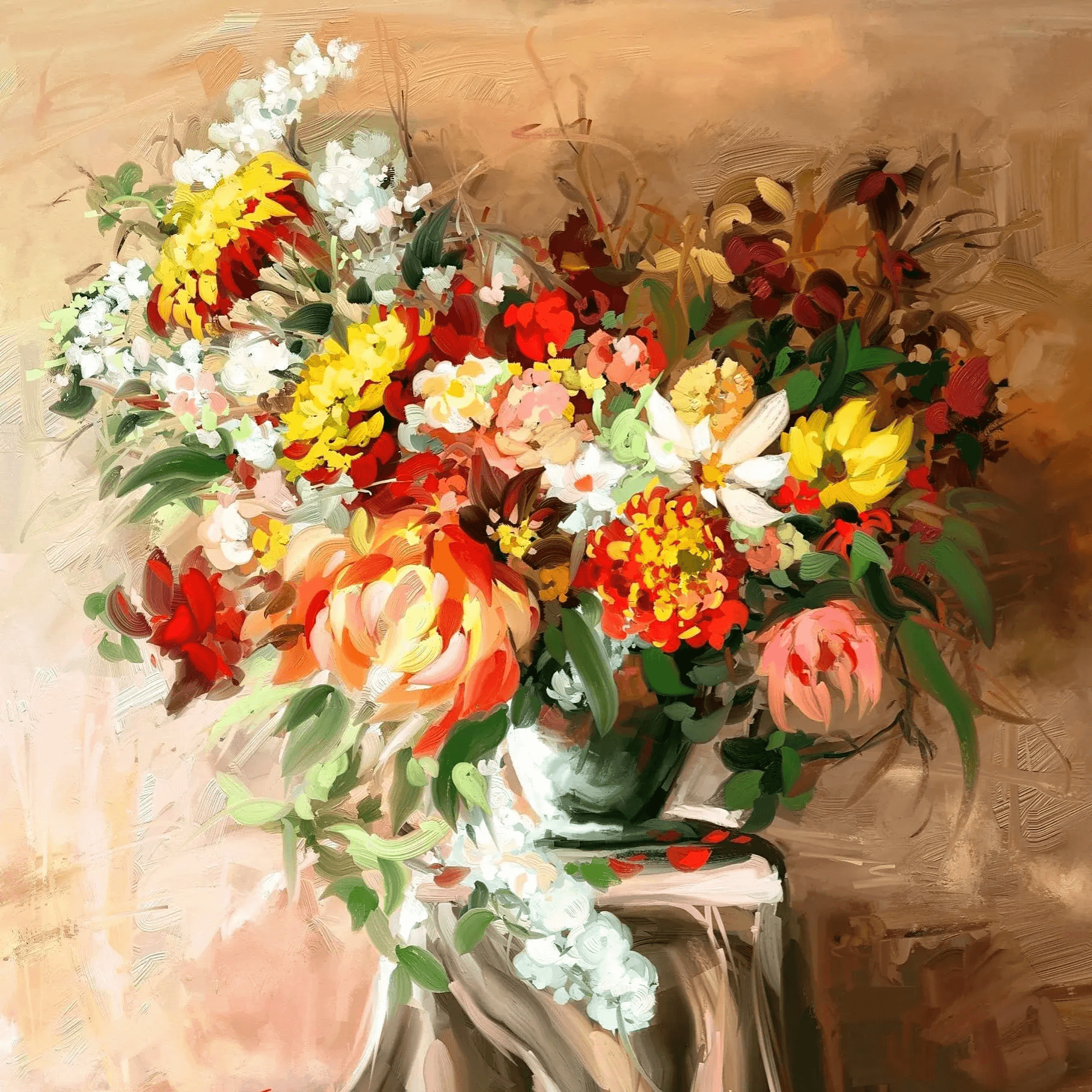 Artrage Vitae - Oil Painting Example