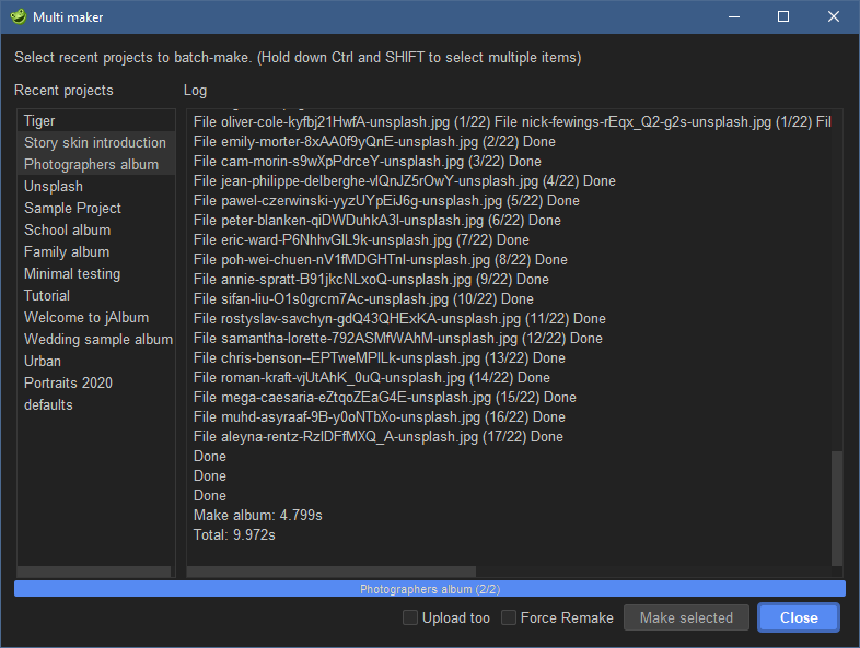 jAlbum - Multi maker 