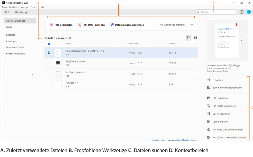 Adobe Acrobat Pro 2020
