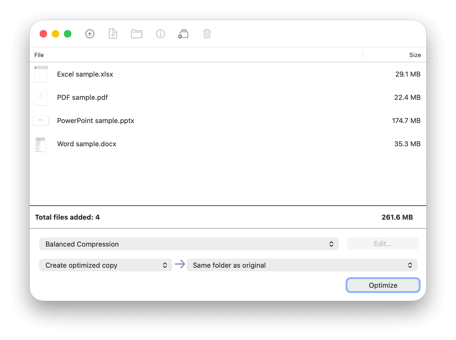 NXPowerLite 11 - Mac Main