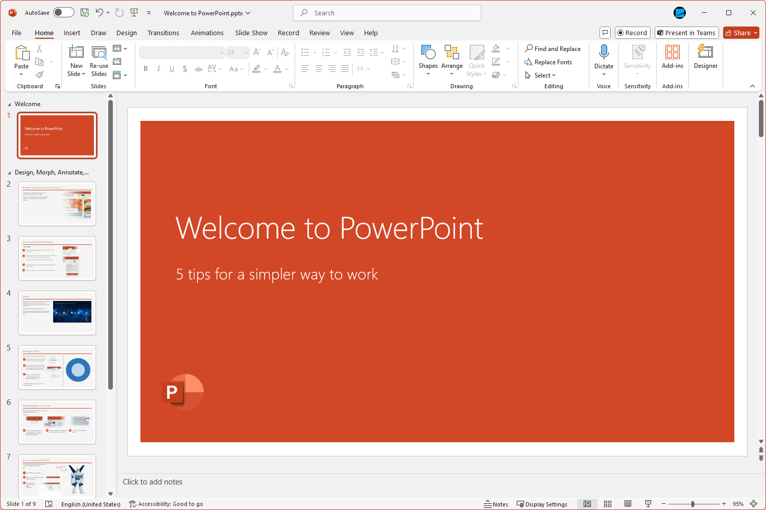 Microsoft 365 Family - Powerpoint 