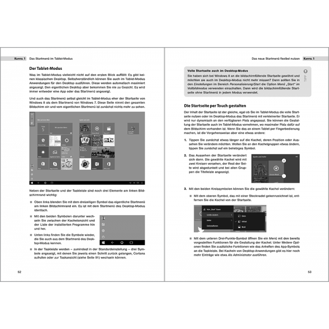Windows 10 Praxis Handbuch - Leseprobe 1
