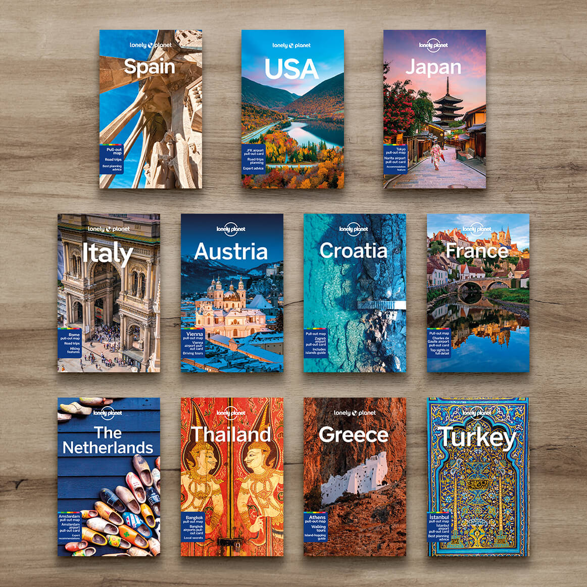 Bestselling Lonelyplanet ebook bundle 