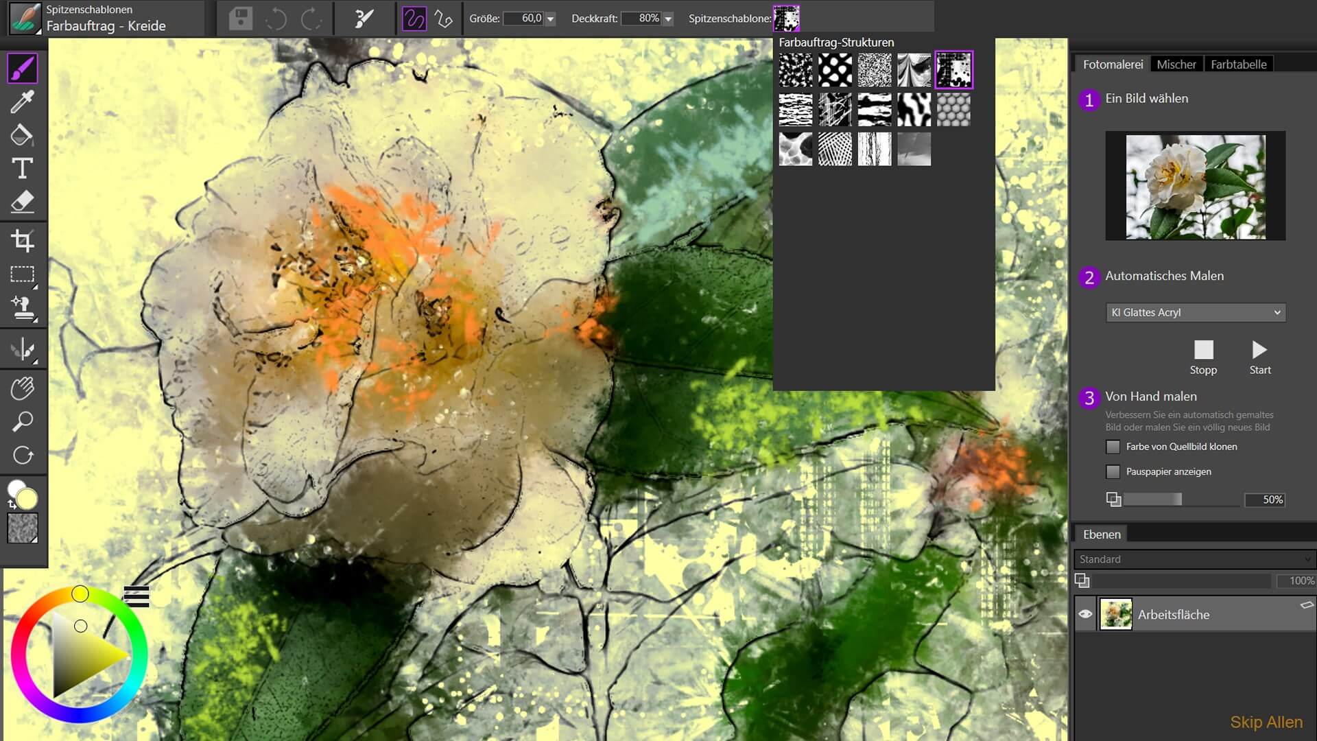 Corel Painter Essentials 8 - Strukturen 