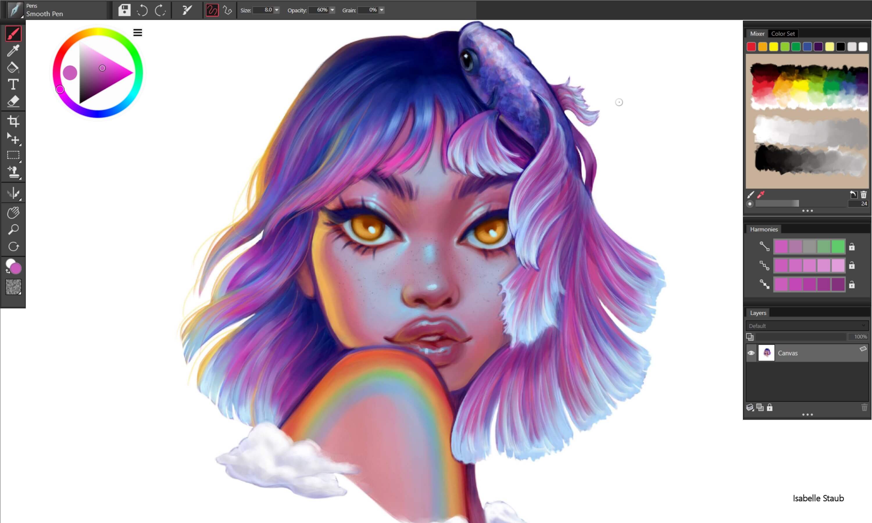 Corel Painter Essentials 8 - Pencil 