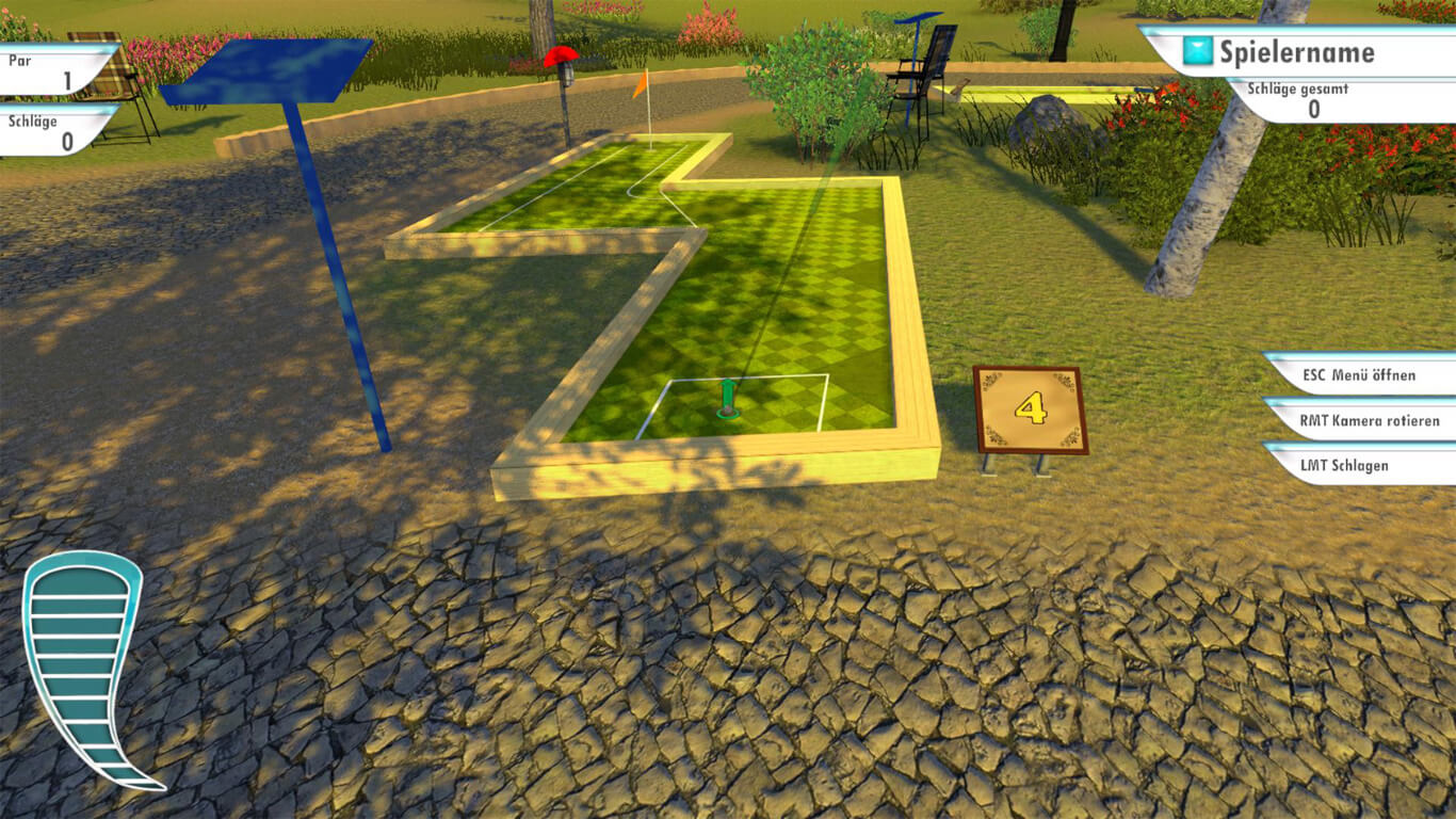 3D MiniGolf - Beispiel 6