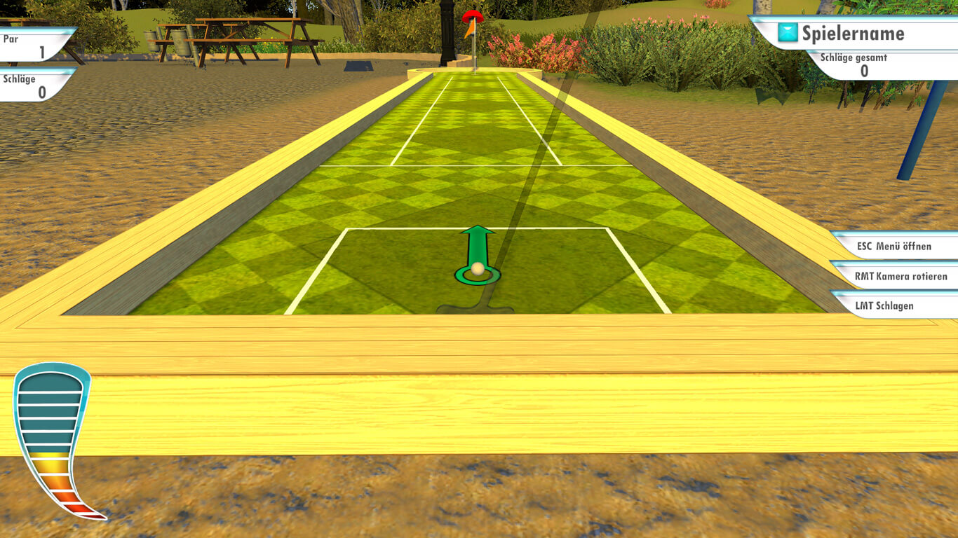 3D MiniGolf - Beispiel 2