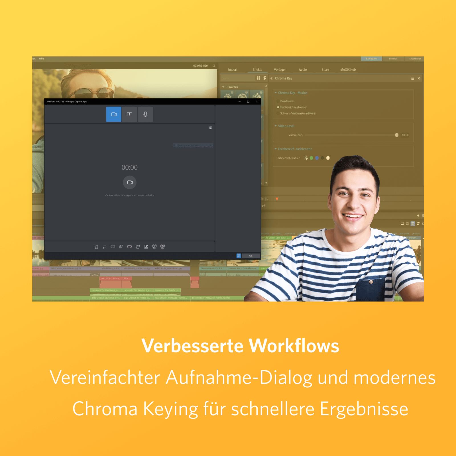 Video deluxe 2025 - Chroma key