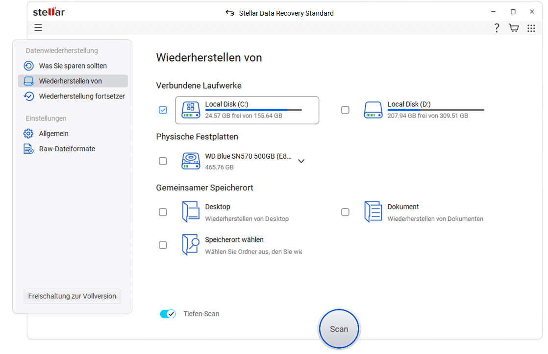 Data Recovery 12 - Datenträger 
