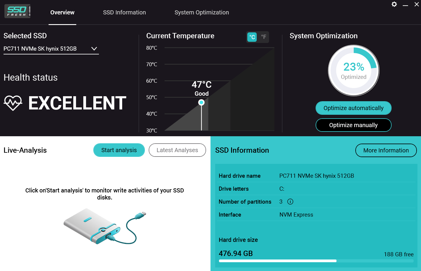 Abelssoft SSD Fresh 2024 - Overview