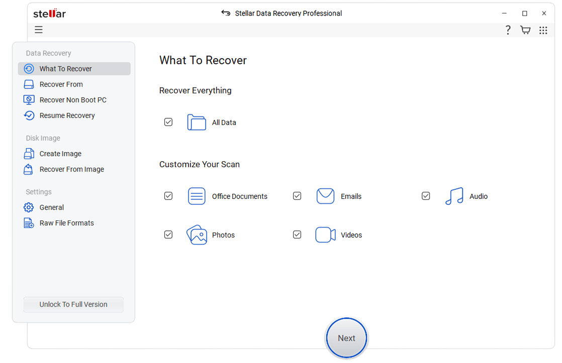 Data Recovery 12 Professional - Recover