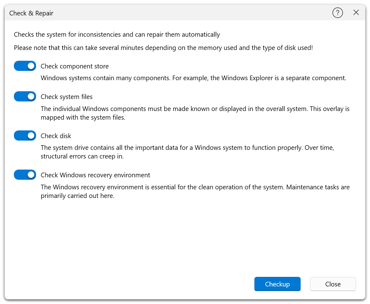 O&O Defrag 31 Professional Edition -  Check
