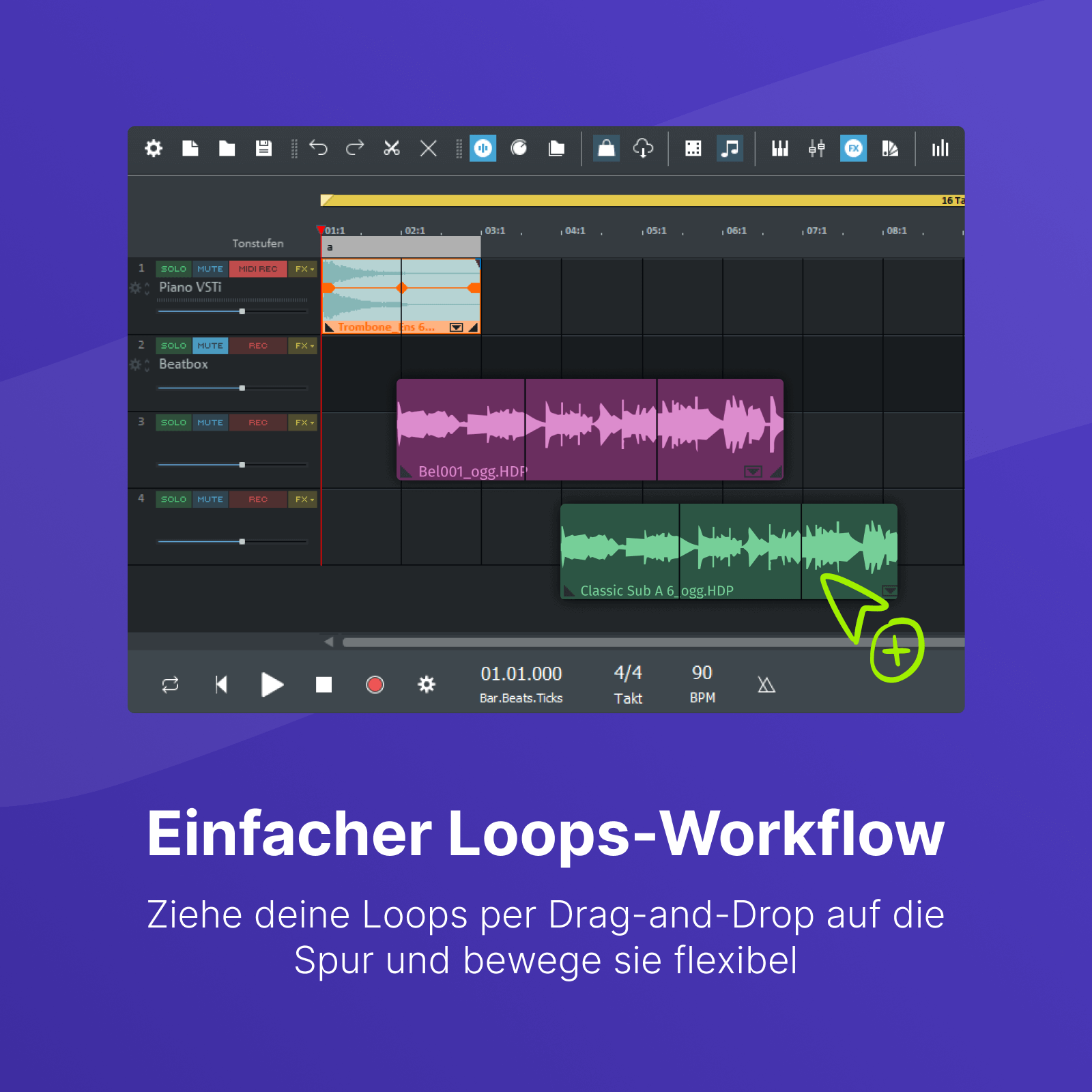 Music Maker 2026 Premium - Workflow