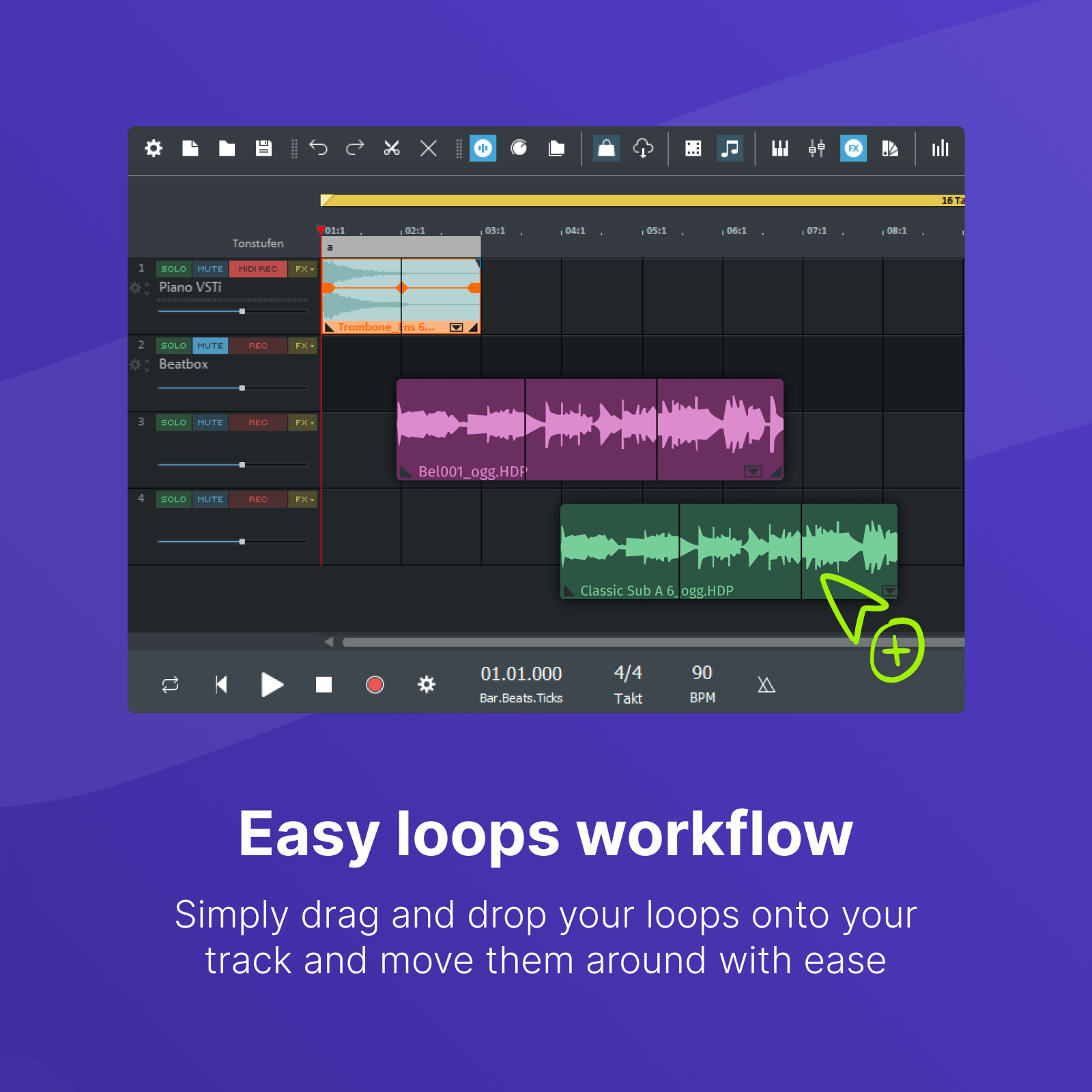 Music Maker 2026 Premium - Workflow