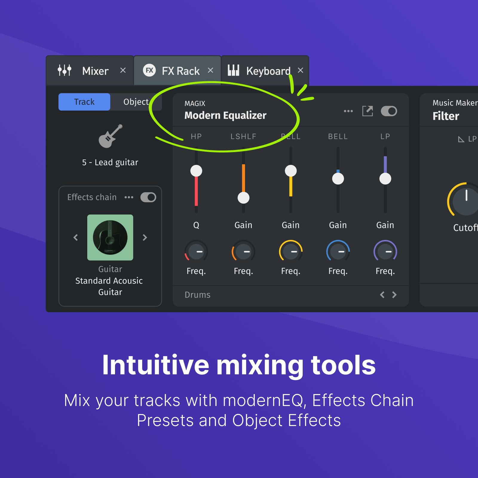 Music Maker 2026 Premium - Mixing tools