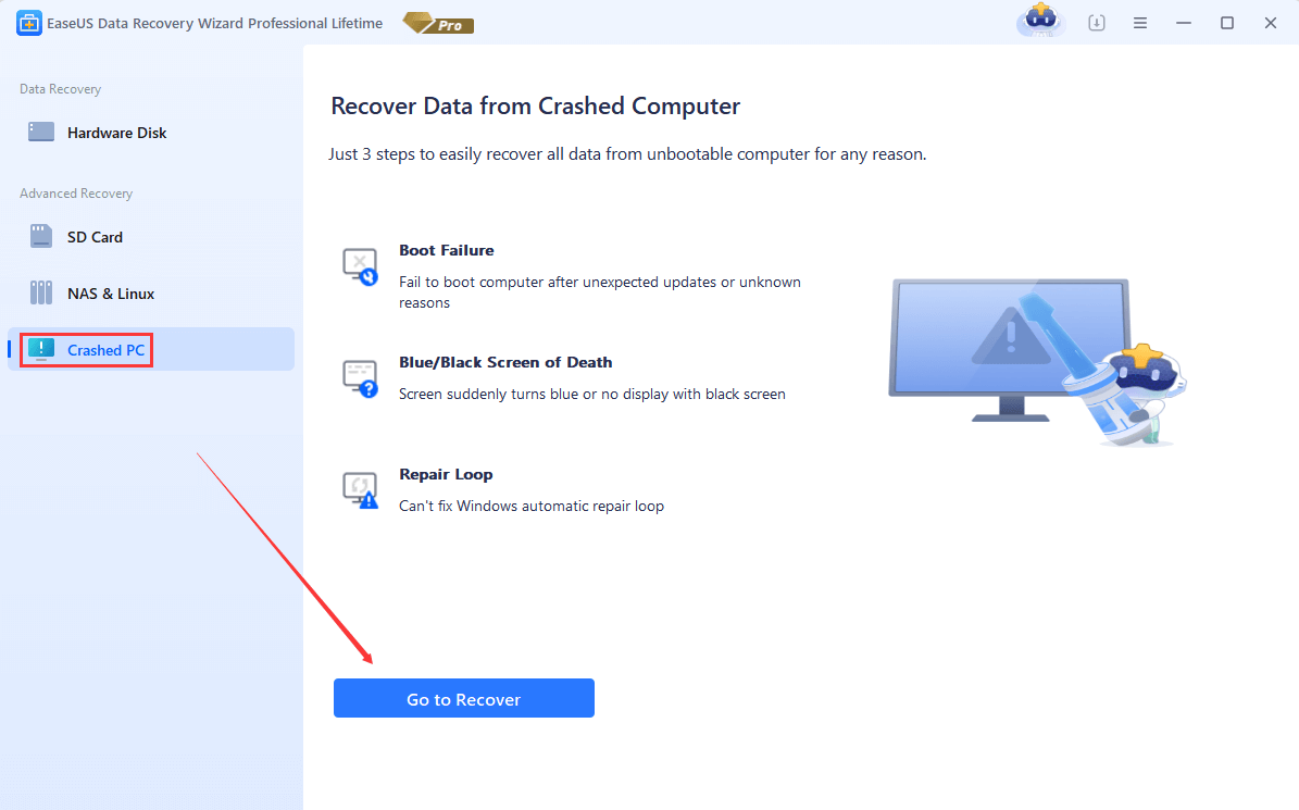 EaseUS Data Recovery - Example 9