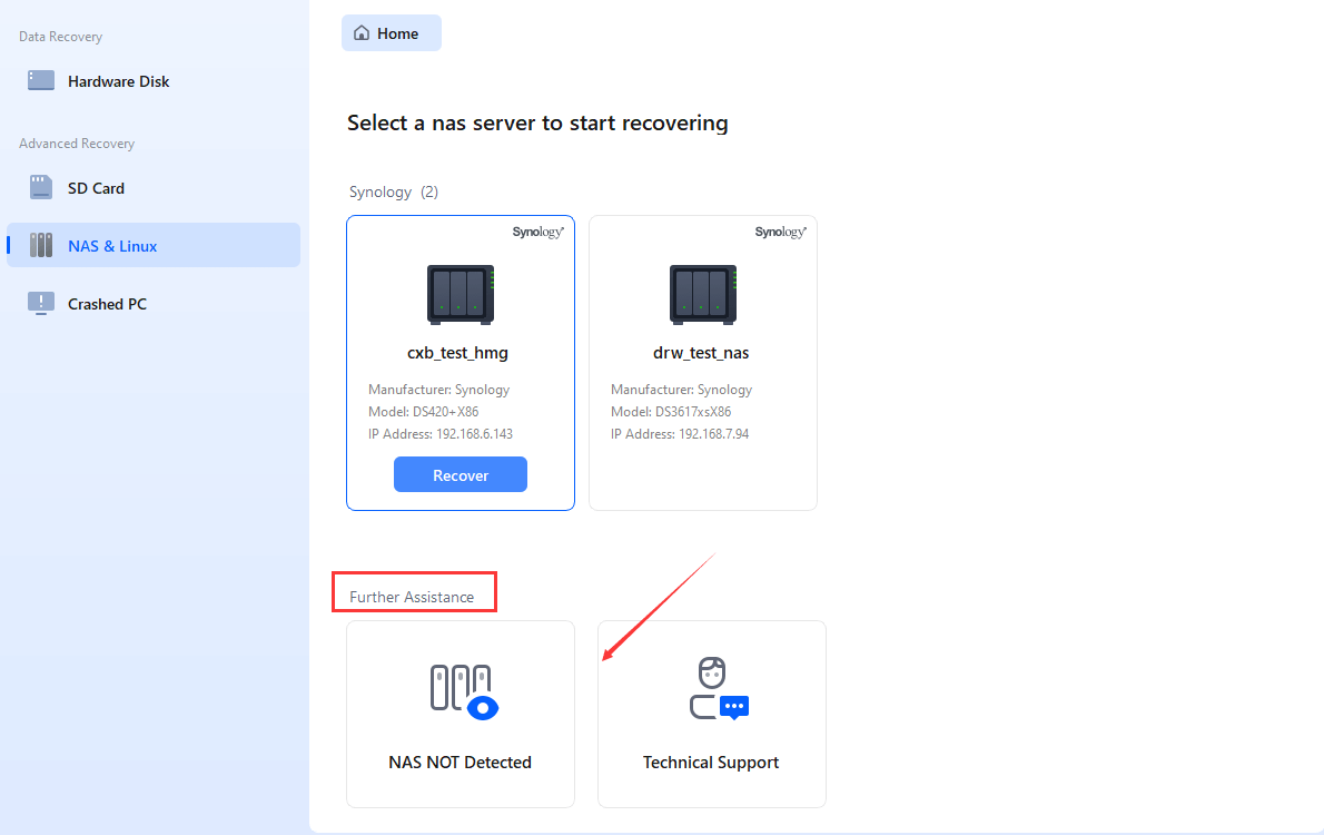 EaseUS Data Recovery - Example 6