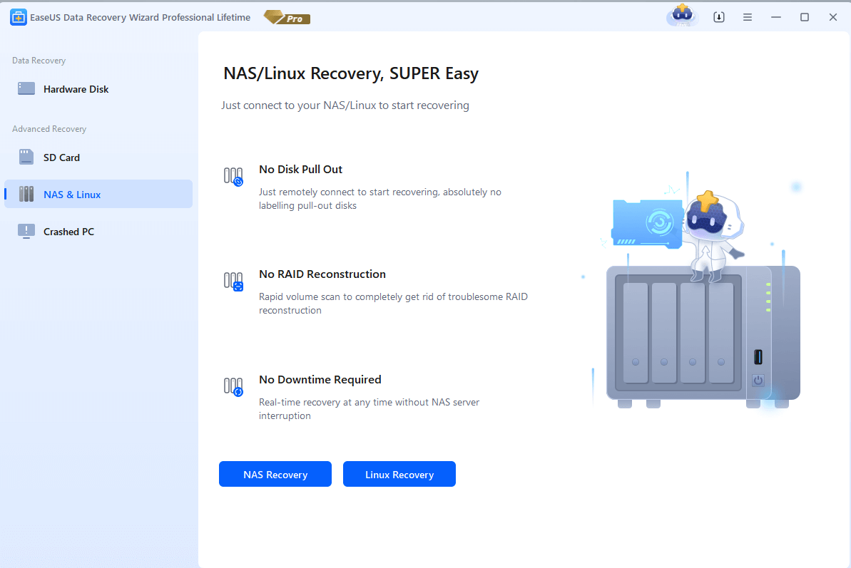 EaseUS Data Recovery - Example 4