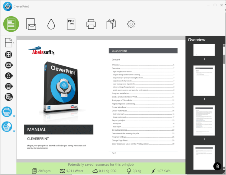 CleverPrint - Manual