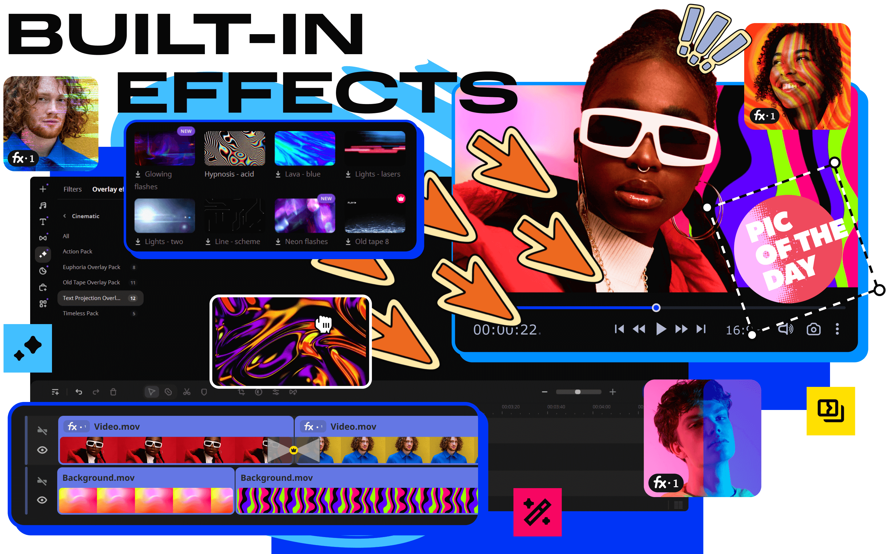 Movavi Video Editor 2024 - Effects 