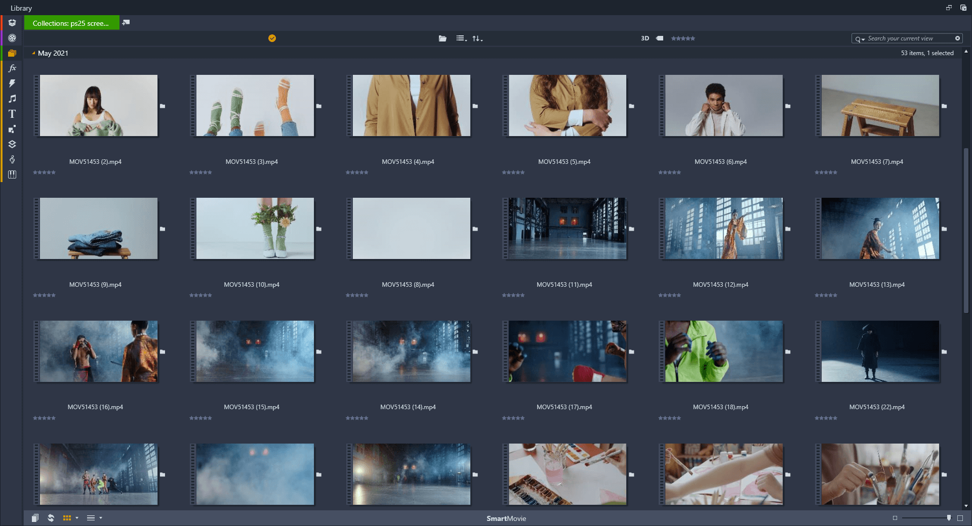 Pinnacle Studio 26 Ultimate - Collections