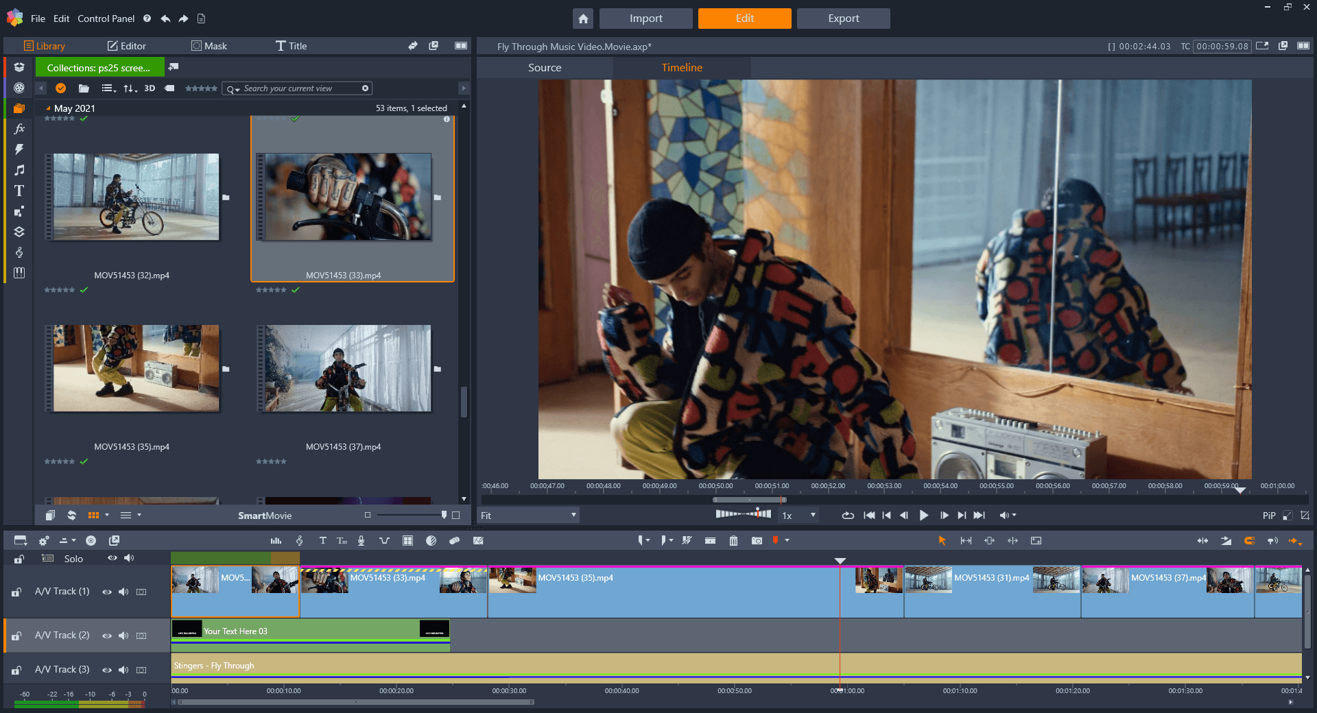 Pinnacle Studio 26 Ultimate - Edit