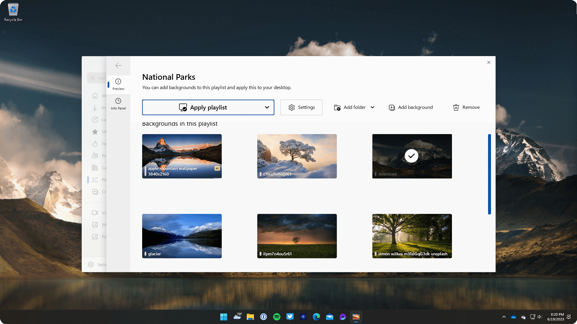 Stardock DeskScapes 11 - Playlist 