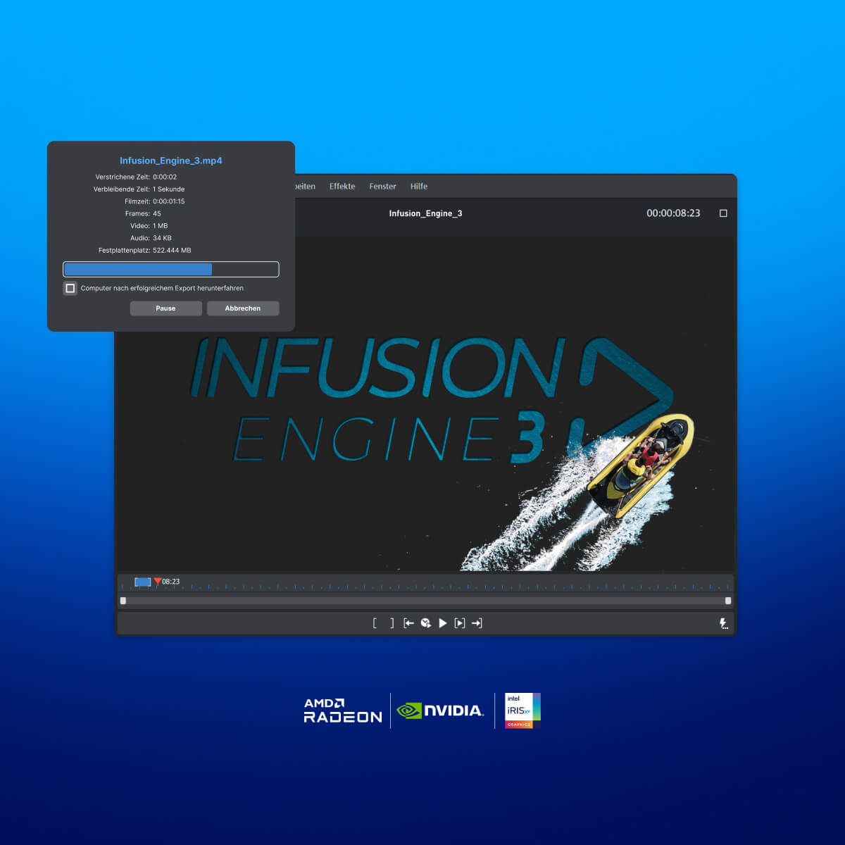 MAGIX Video deluxe Plus 2027 - Reliable performance