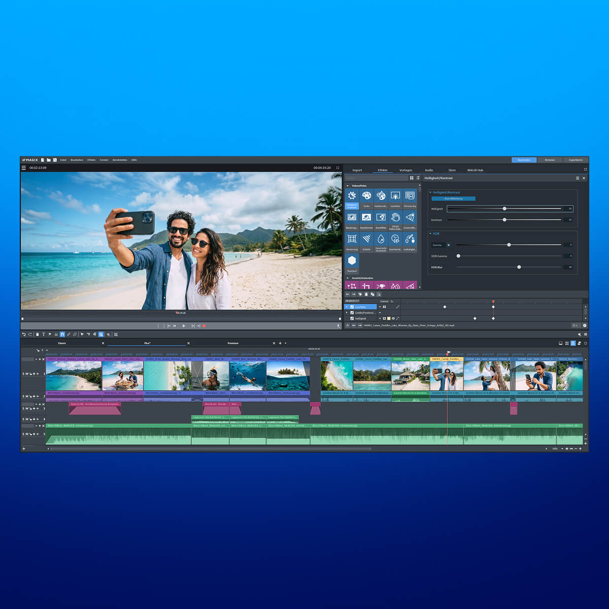 MAGIX Video deluxe Plus 2027 - Intuitive video editing