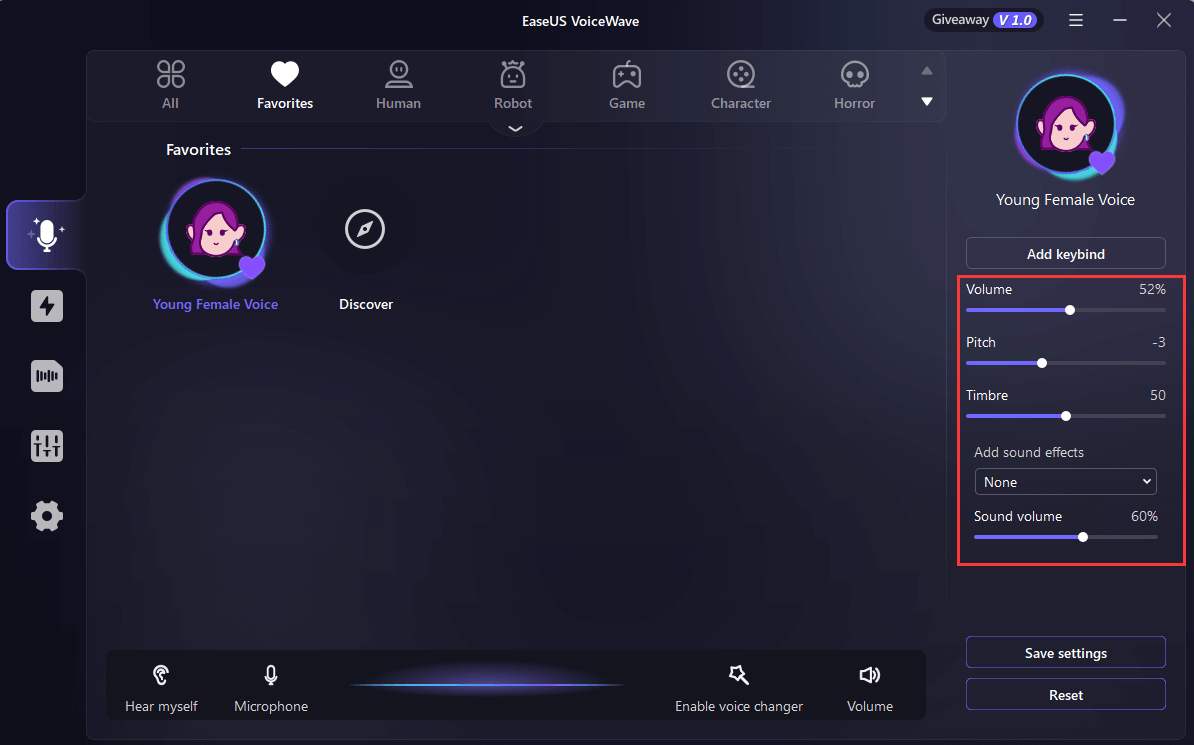 EaseUS VoiceWave - Beispiel 2