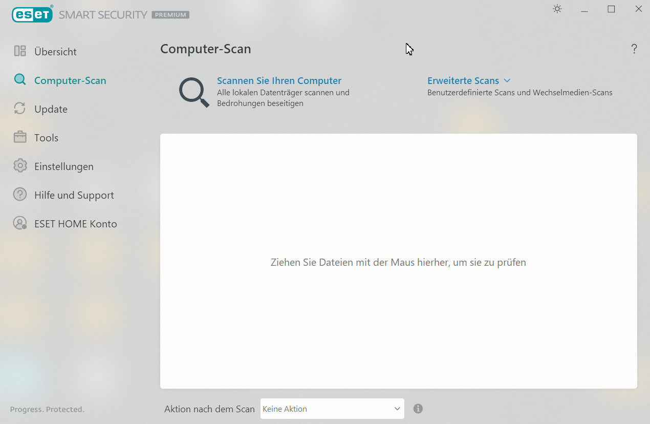 ESET Home Security Premium - Computer  Scan 