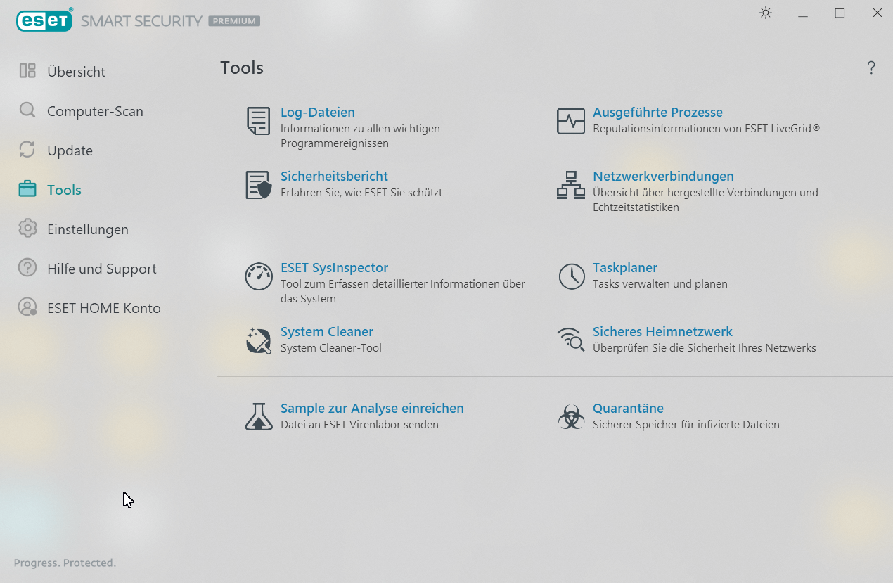 ESET Home Security Premium - Tools 