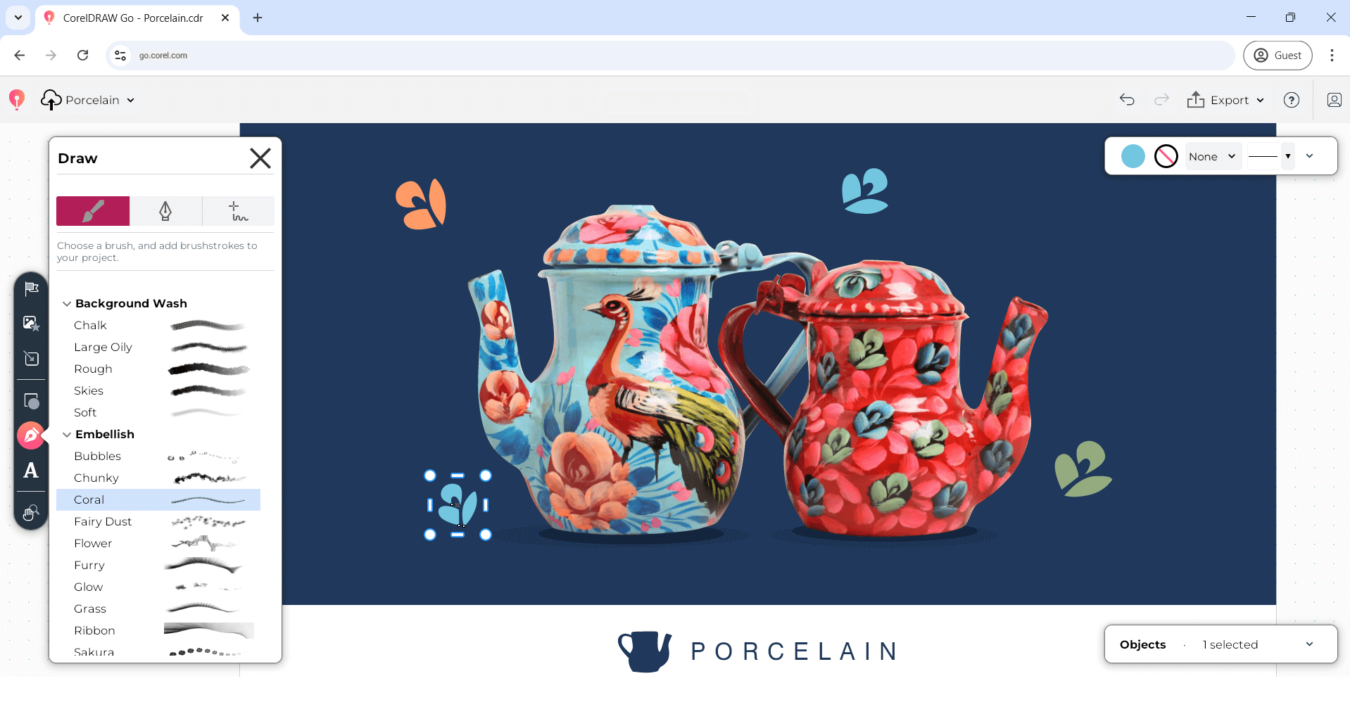 CorelDRAW Go - Beispiel 1