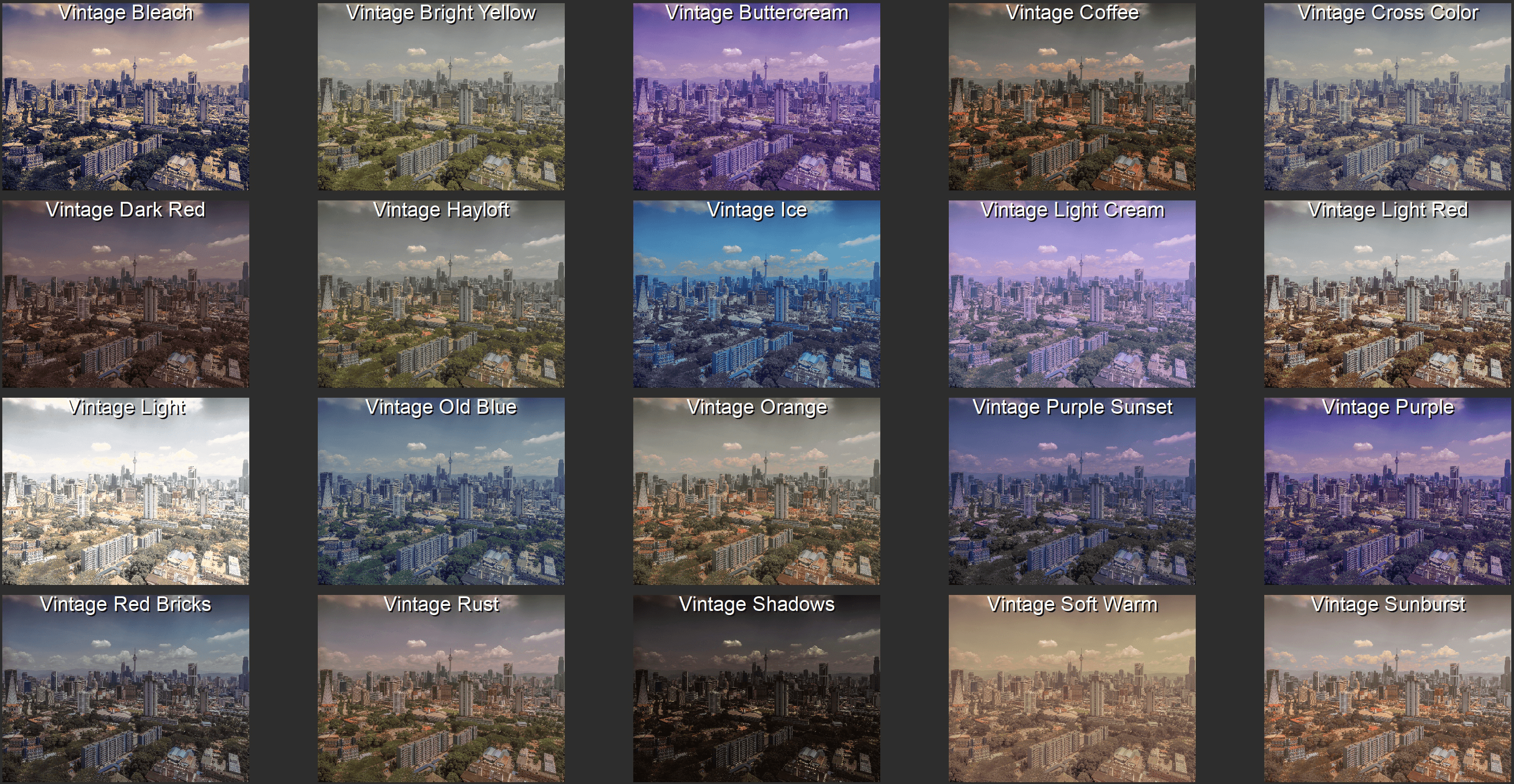 LUT Style Pack - Vintage