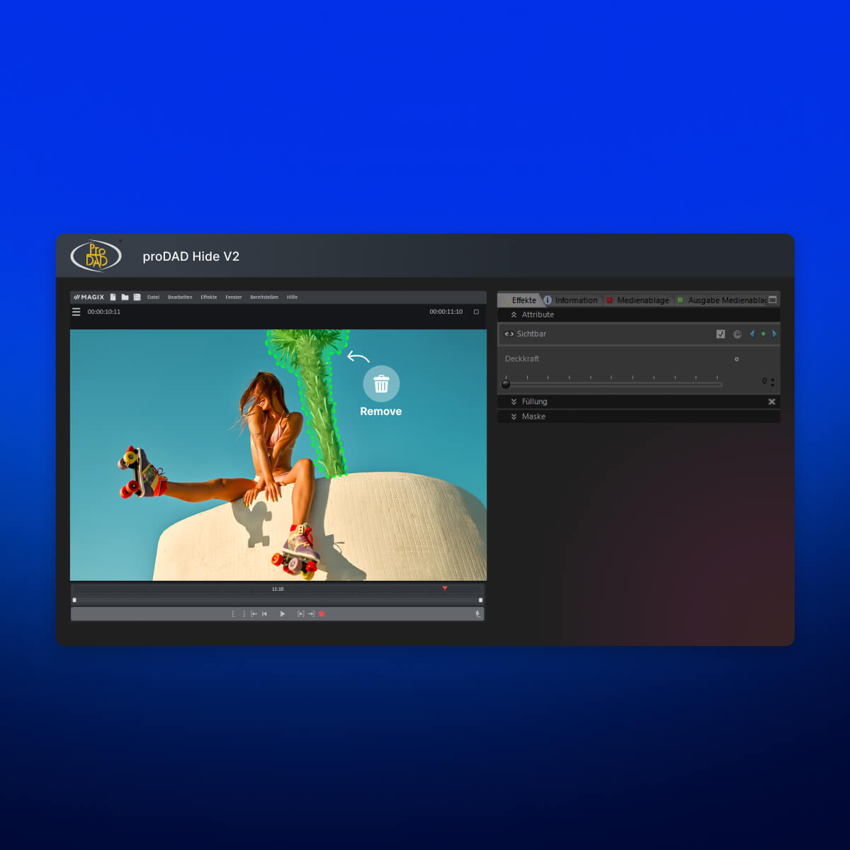 MAGIX Video deluxe Premium 2027 - Bearbeitung