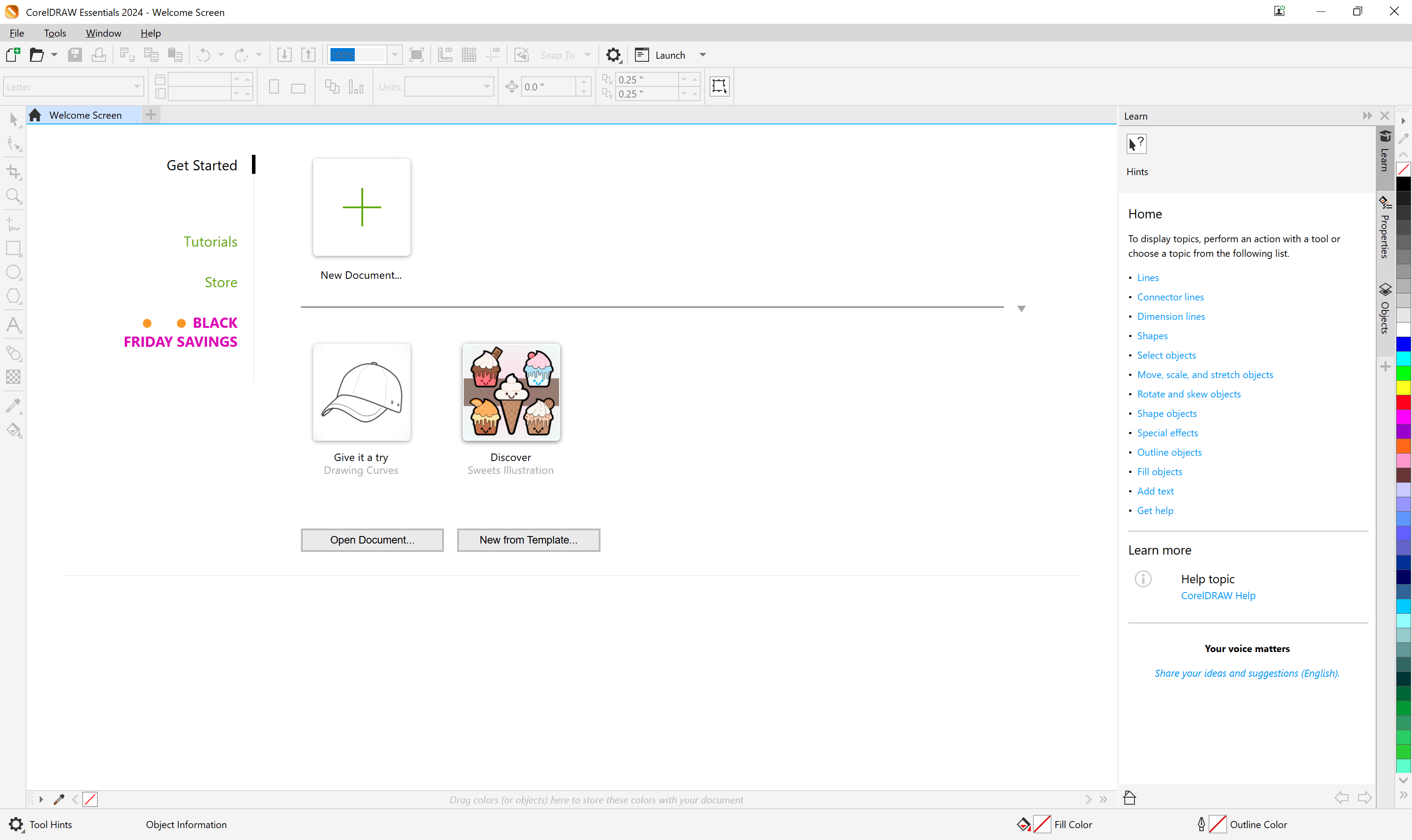 CorelDRAW Essentials 2024 - Welcome