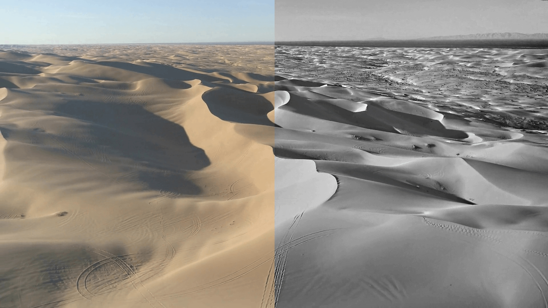 BLACK & WHITE Video #1 - Wüste 