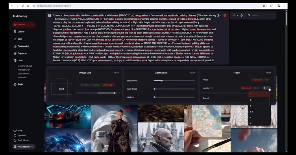 Midjourney Video Training