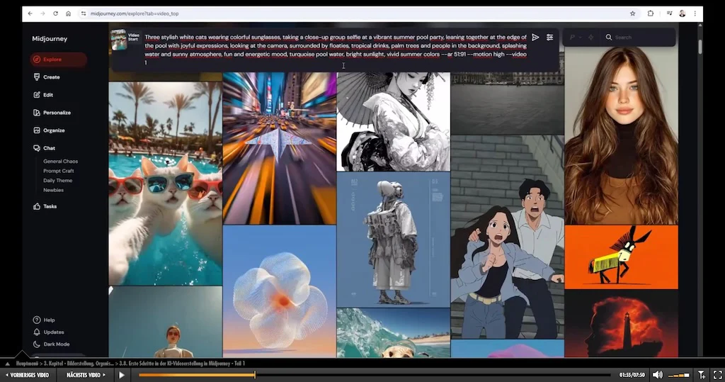 Midjourney Video Training