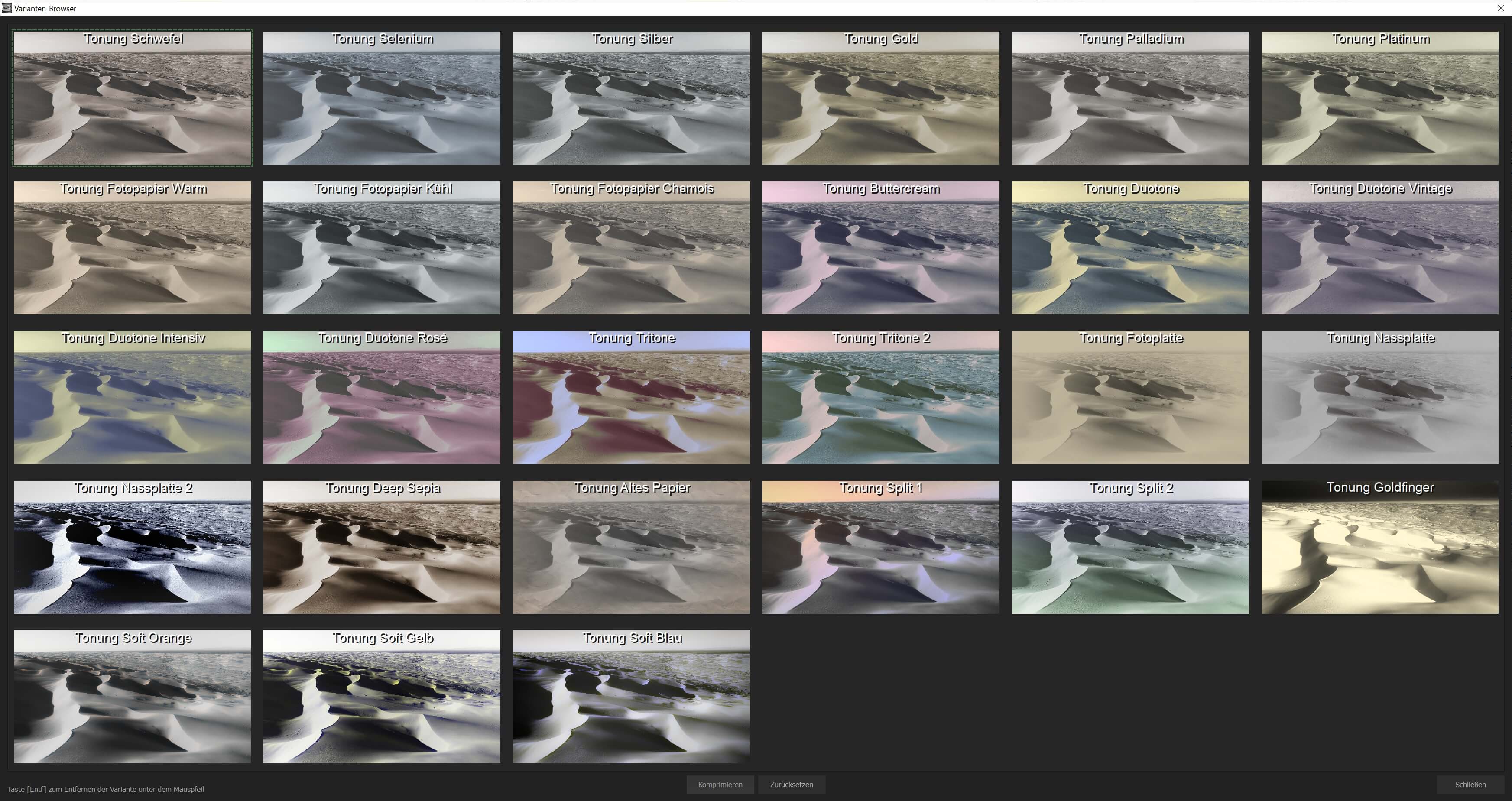 BLACK & WHITE Video #2 - Varianten 