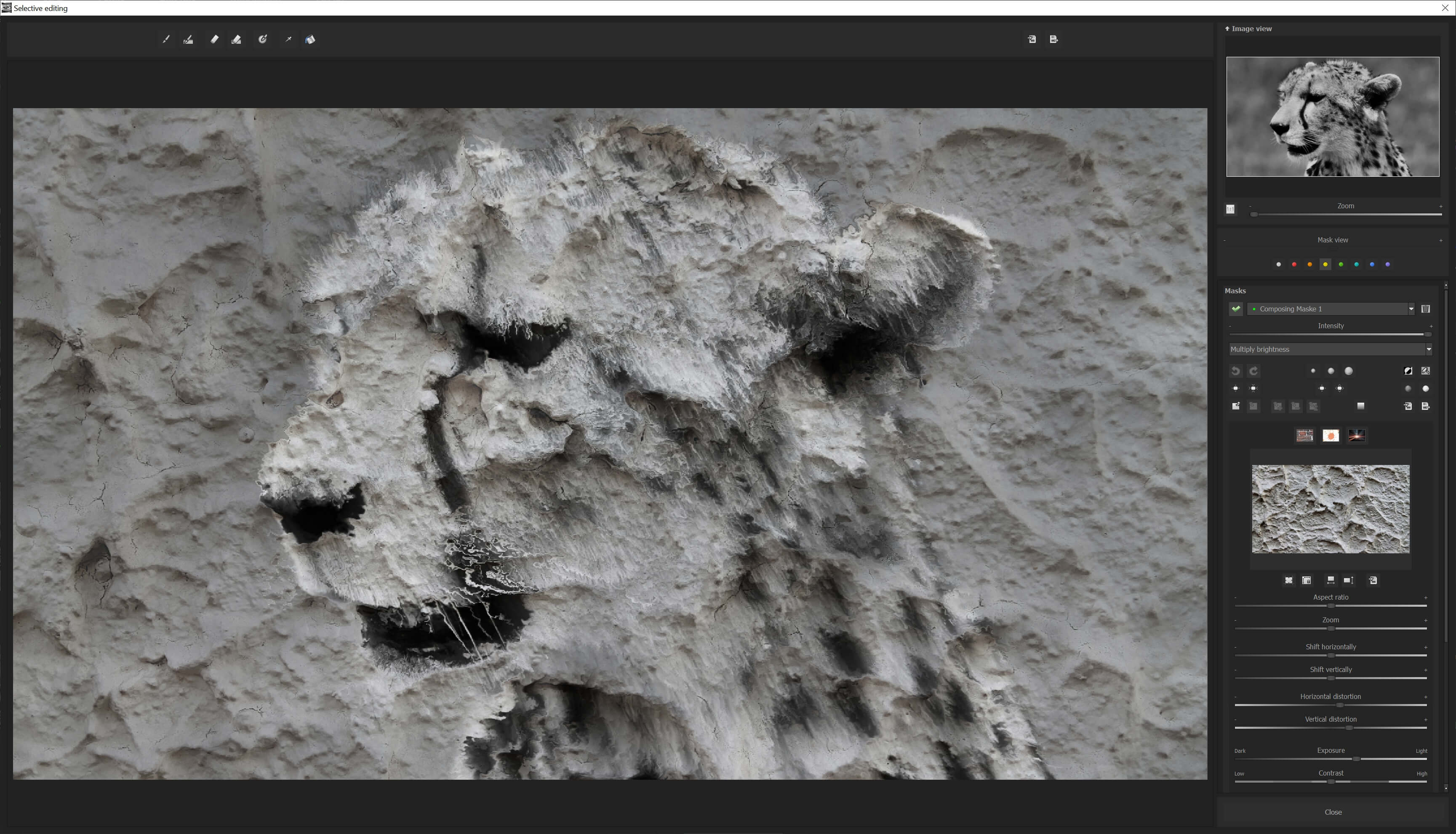 BLACK & WHITE Video #2 - Selective layer