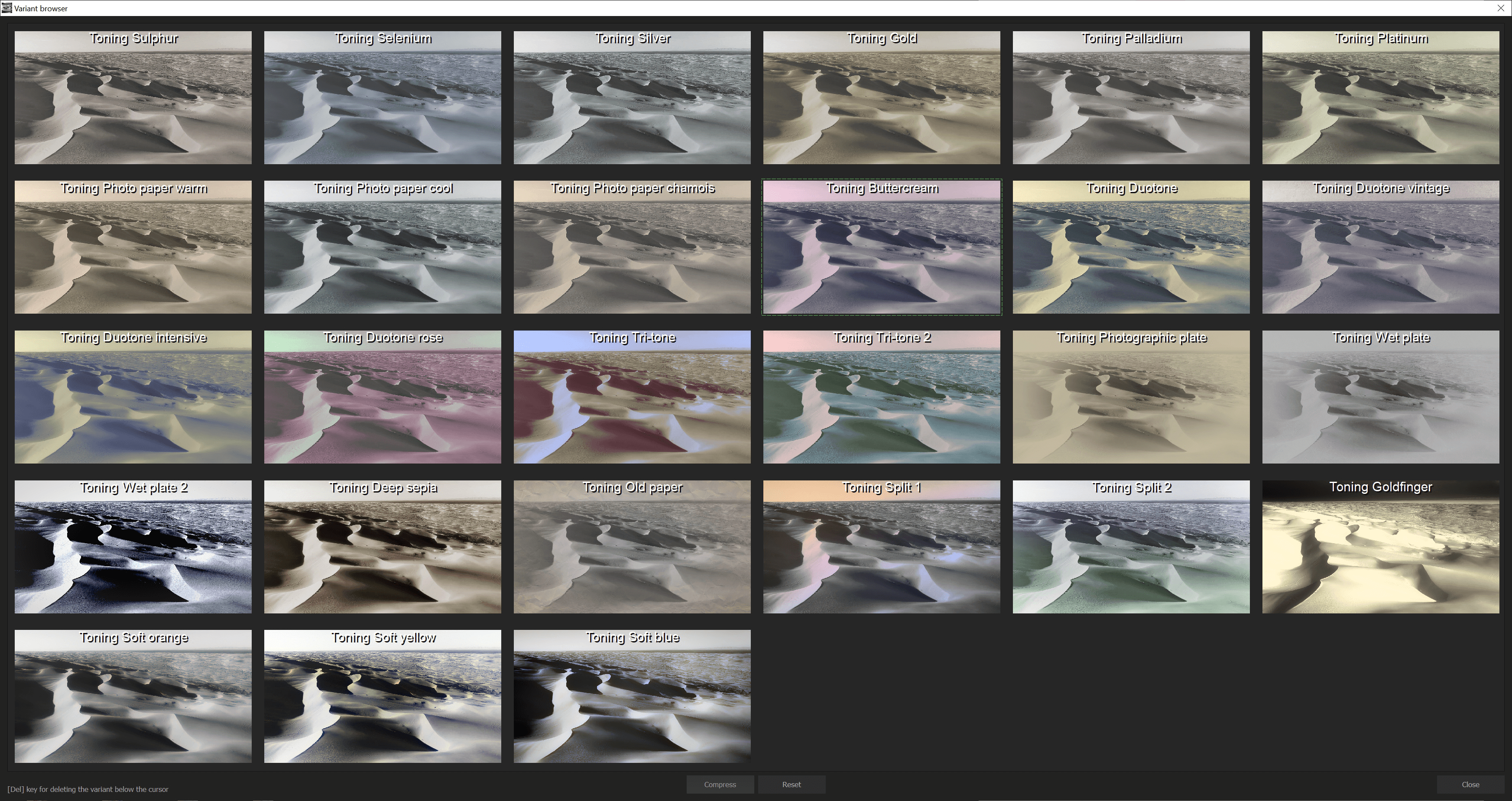 BLACK & WHITE Video #2 professional - Browser