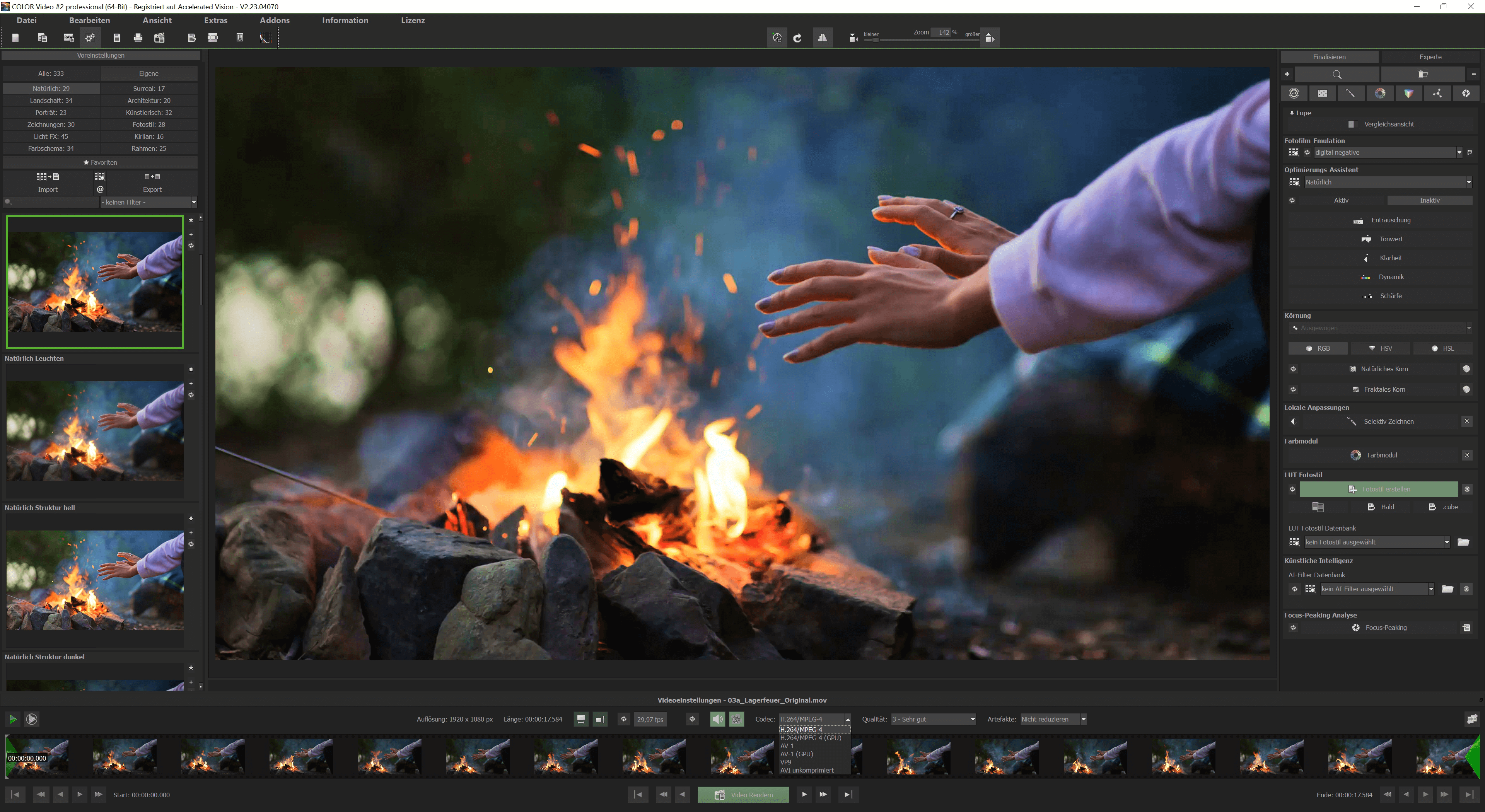 COLOR Video #2 professional - Start 